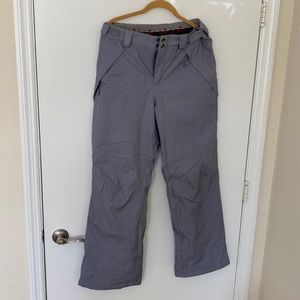 Womens Medium Heather Grey Snowboarding Pants by Gerry Excellent Used Condition